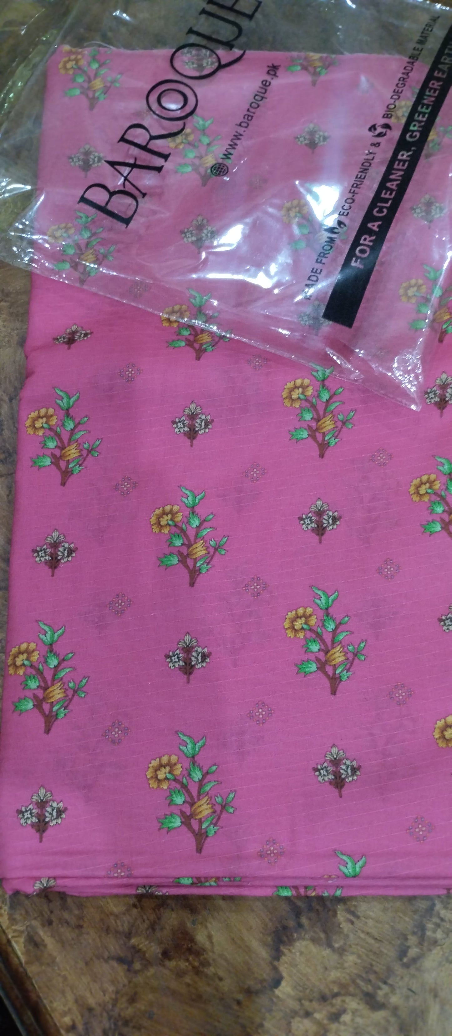 2pc Baroque 💯 Original Bana Dora printed Lawn