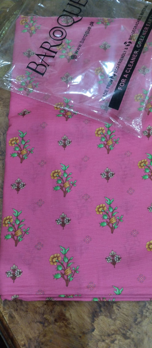 2pc Baroque 💯 Original Bana Dora printed Lawn