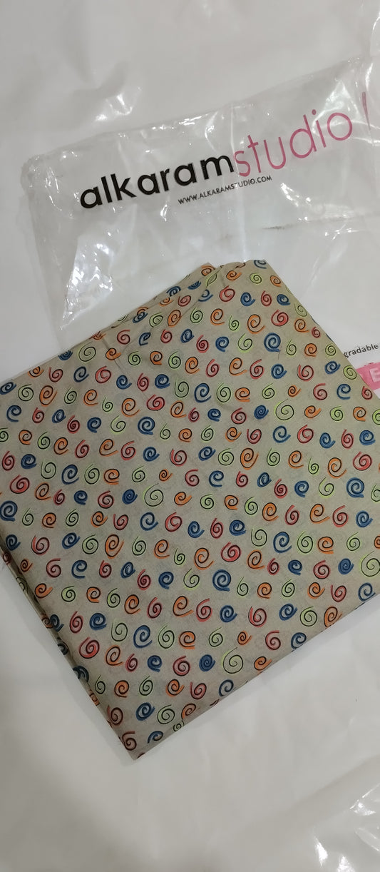 2pc Alkaram Printed Lawn Original