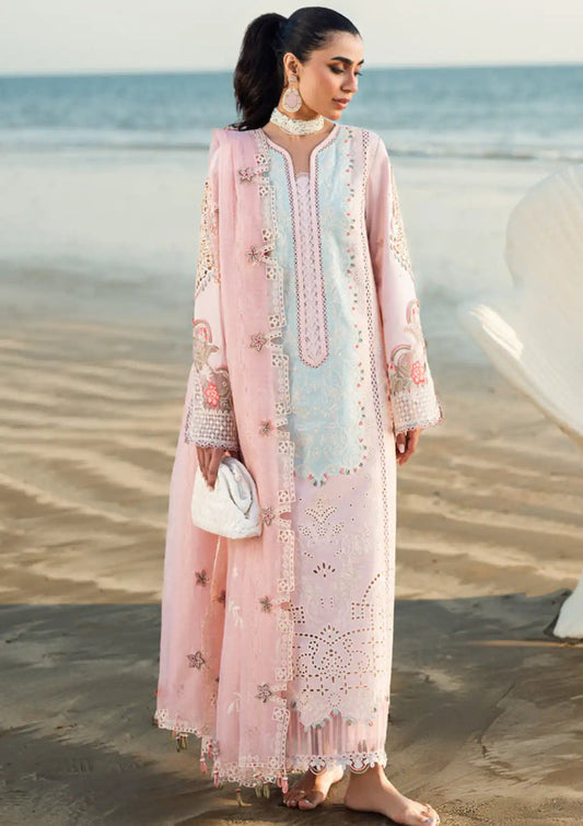 3pc Qalamkar Leftover Luxury Lawn