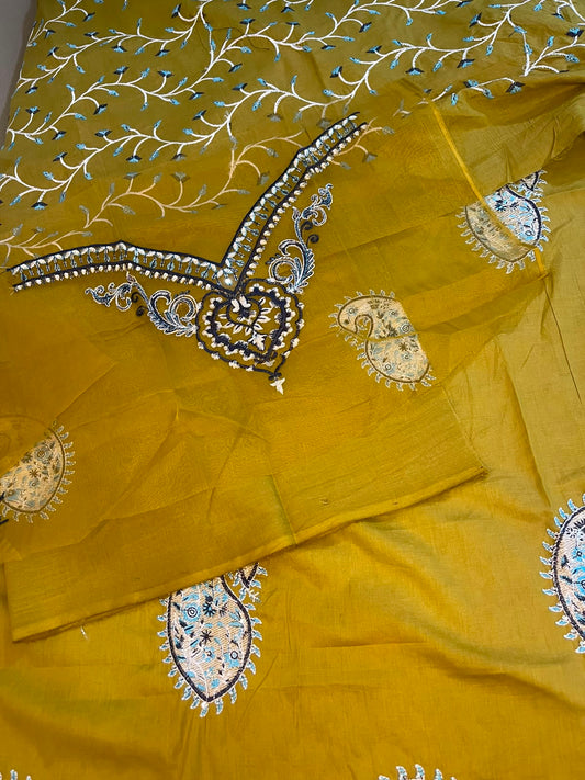 2pc Embroidered Lawn