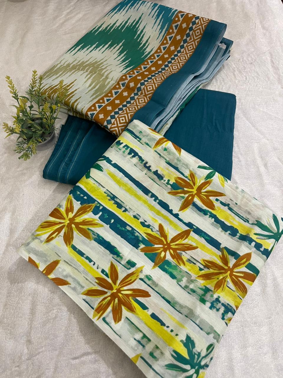 3pc Alkaram Printed Lawn