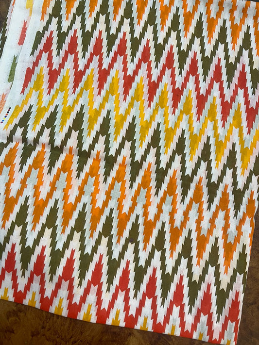 2pc Unstiched Printed Lawn