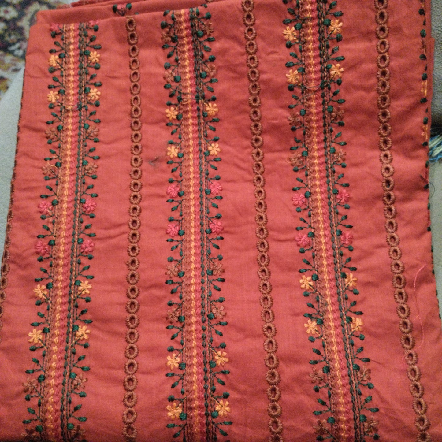 Premium 2pc Chicken Kari Lawn-Rust