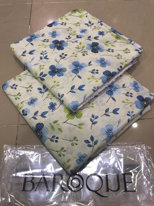 2pc Baroque 💯 Original Bana Dora printed Lawn